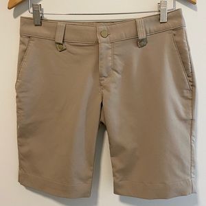 Under Armour Tan Golf Shorts